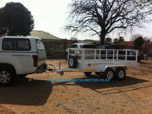 UTILITY TRAILERS DOUBLE AXLE.