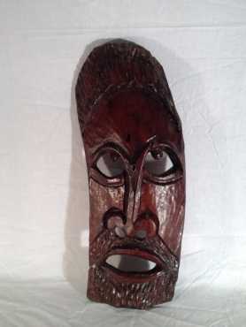 Varnished African Mask