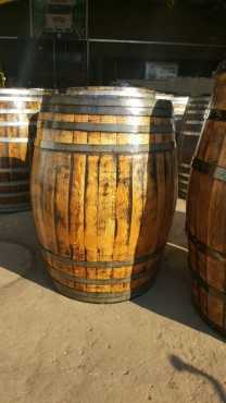 Varnished Wine Barrels for sale