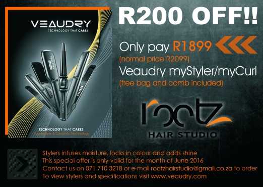 Veadry Promotion at Rootz Hair Studio - Lynnwood, Pretoria