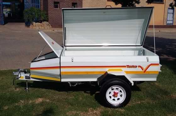 Venter Super 6 Trailer with Tailgate and Nosecone