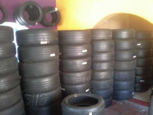 VERY GOOD USED TYRES ON 65 TREAD .