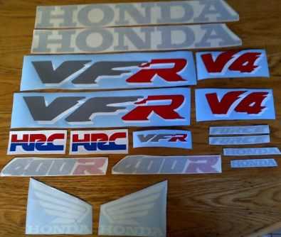 VFR 400R V4 force decals stickers kits