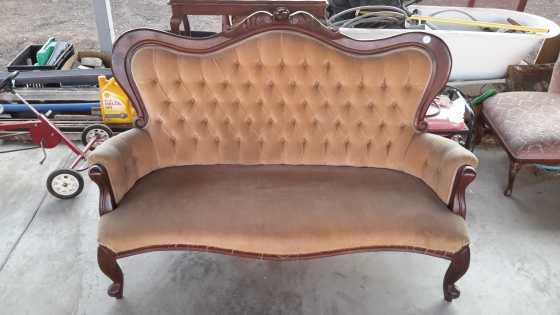 Victorian couch