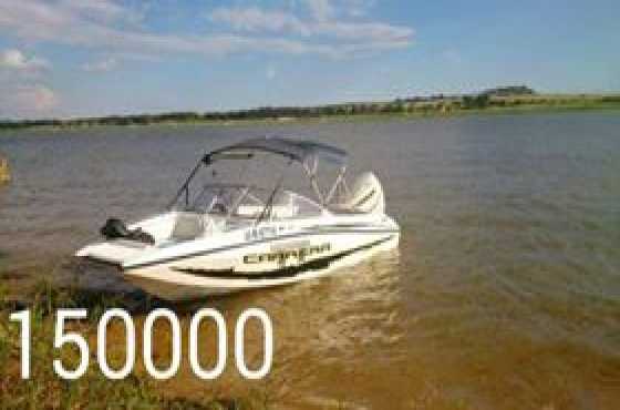 viking Carrera tt with 115 evinrude motor