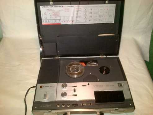 Vintage (1970039s) National RQ-194s Reel to Reel tape deck