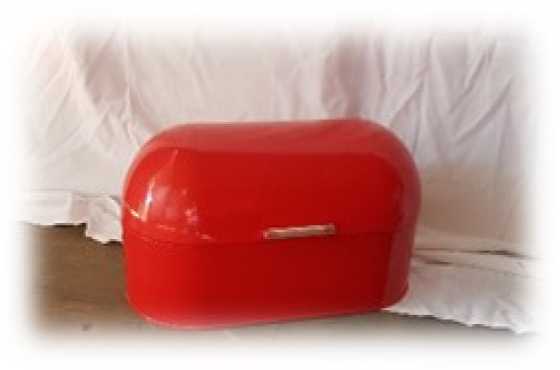 Vintage Bread-Tin - Red