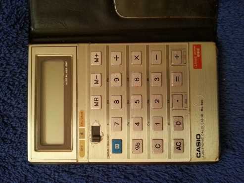 Vintage Casio game calculator