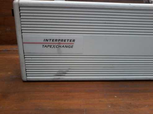 Vintage Interpreter TapeXchange for Sale