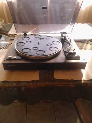 Vintage Sony turntable