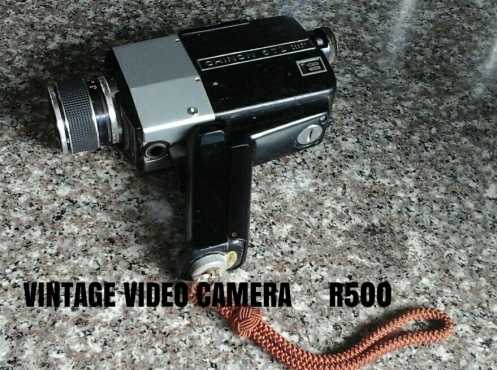 Vintage video kamera