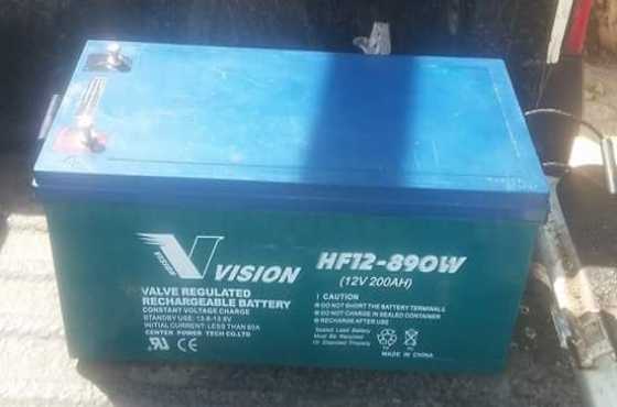 Vision 200 battery