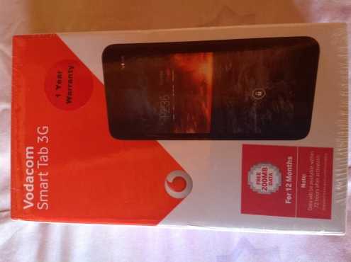 Vodacom 3G Smart Tablet with Warranty till February 2017