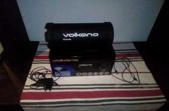 Volkano bazooka audio player speaker .................good for parks and when having a chilas with f