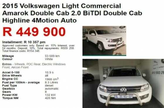 Volkswagen Amarok 2.0 Bi TDI dc Highline 4motion