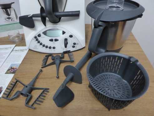 Vorwerk Thermomix Tm31 Plus Accessories 2 Jugs and Instrution Manual For Sale