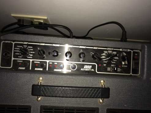 Vox valvetronix guitar amp