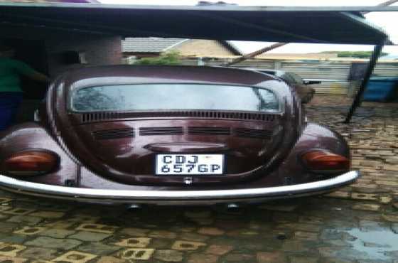 vw beetle 1600 72 model