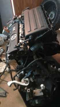 VW Engine (CLS) and Gearbox For Sale