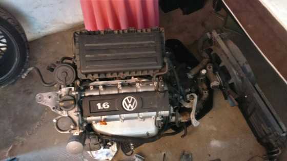 VW Engine (CLS) and Gearbox For Sale