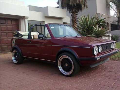 VW Golf 1.8 Cabriolet Rabbit