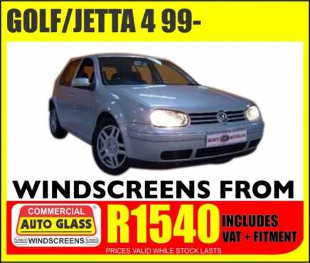 VW GOLF 4 WINDSCREEN