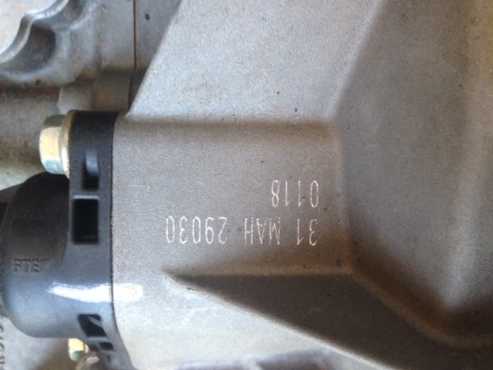 VW GOLFPOLO MK4 02T 5 SPD GEARBOX