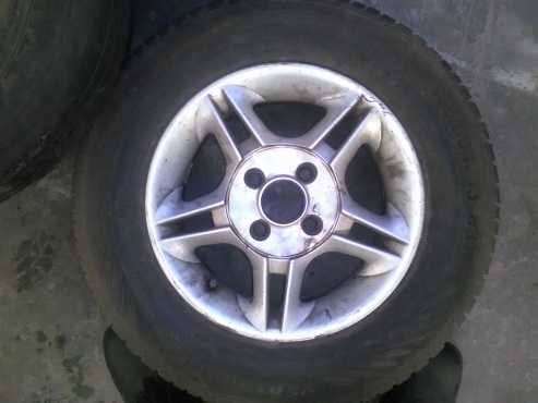 VW Mags with TYRES for sale