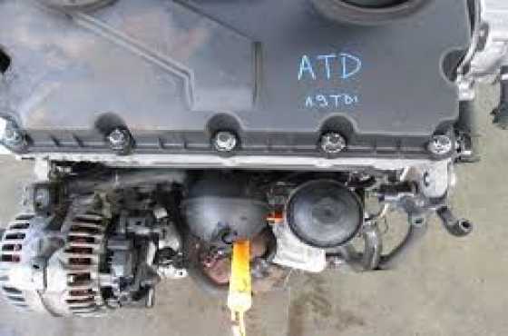 vw polo 2005 1.9tdi ATD engine headblocksump on exchange for sale