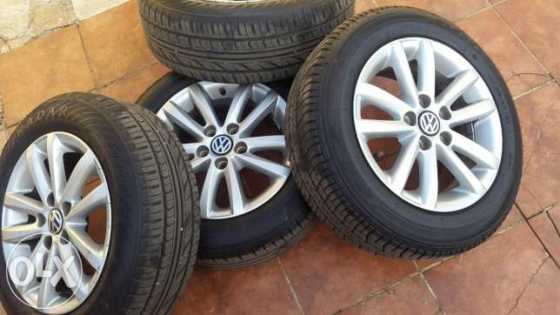 VW POLO-6 Mags and tyres