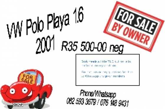 VW Polo Playa 1.6 2001