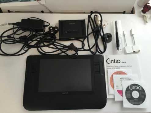 Wacom Cintiq 12WX Degital Drawing Board