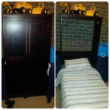 wall cabinet bed 1.5m x 800