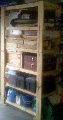 Wall display unit Cottage series 5 Tier 2100