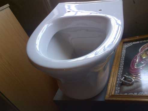 Wall hung toilet pan