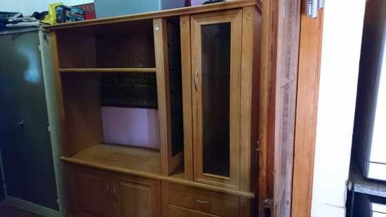 Wall unit with CD rack