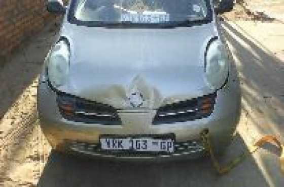 wanted 2005 nissan micra bonnet