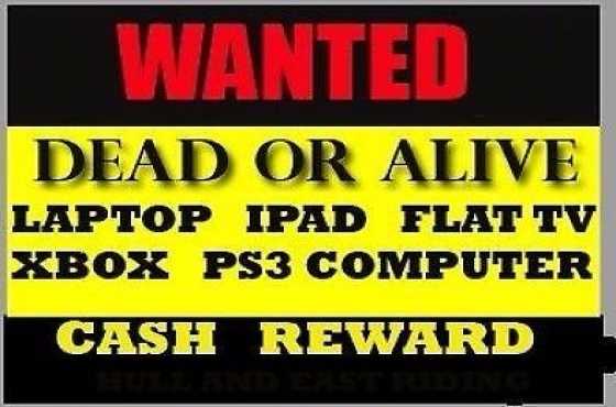 (Wanted Dead Or Alive) Instant Cash For Your Broken Laptops Hurry Now