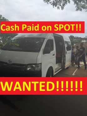 WANTED Quantum  Microbus Venture Condor