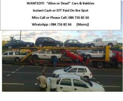 WANTED WANTED Cars amp Bakkies