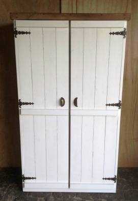 Wardrobe Double door Fs 1050 Two tone