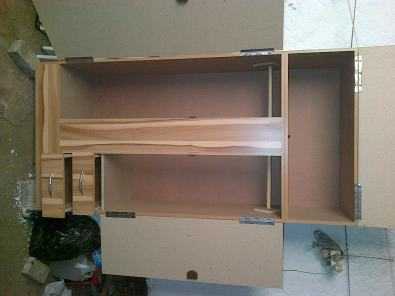 WARDROBE WITH MIRROR and 3 doors plus top door