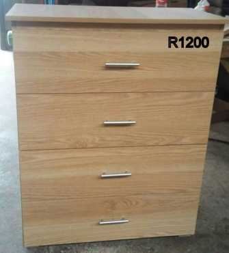 Wardrobes and chest of drawers