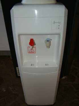 Water cooler (hot and cold) with water bottle included