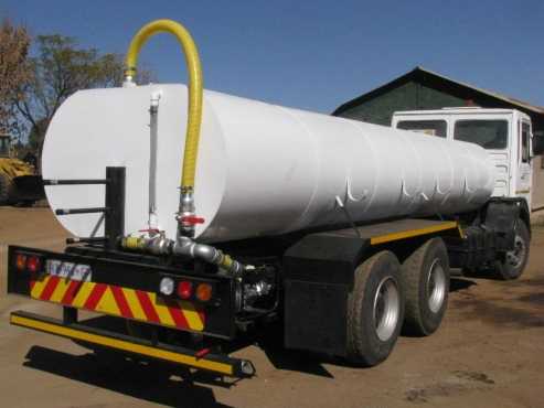 Water tank trucks for sale from 4000 -18000 liters