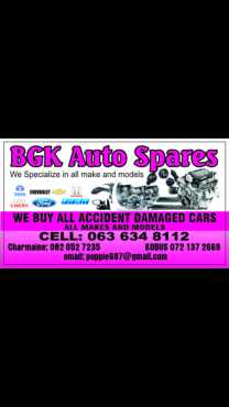 WE BUY ACCIDENT DAMAGED CARS FOR CASH