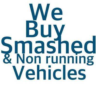 WE BUY ACCIDENT DAMAGED VEHICLES FOR CASH