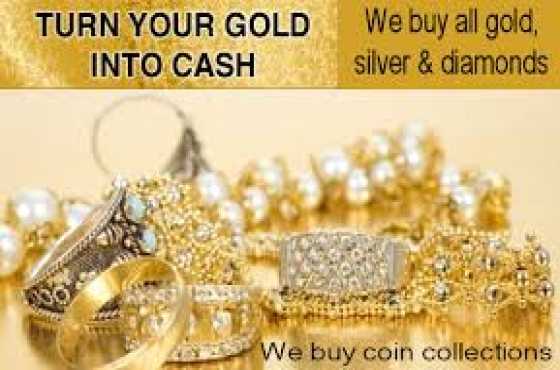 WE BUY ALL GOLD,SILVER AND DIAMONDS