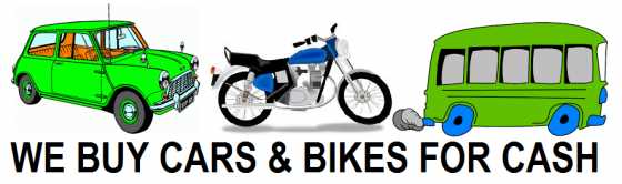 WE BUY CARS AND BIKES FOR CASH