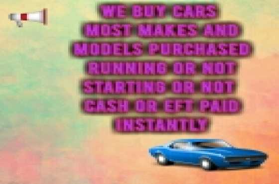 WE BUY CARS FOR CASH